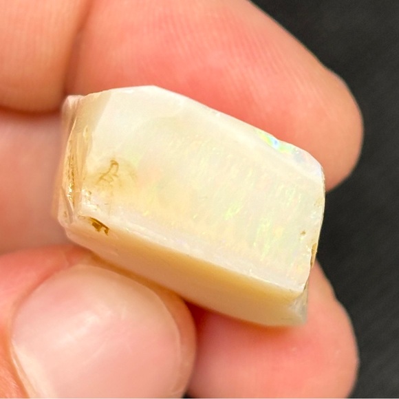 Huge Rare Professional Exotic Single Rough Brazilian Raw Opal Full Color Bar - Picture 11 of 11